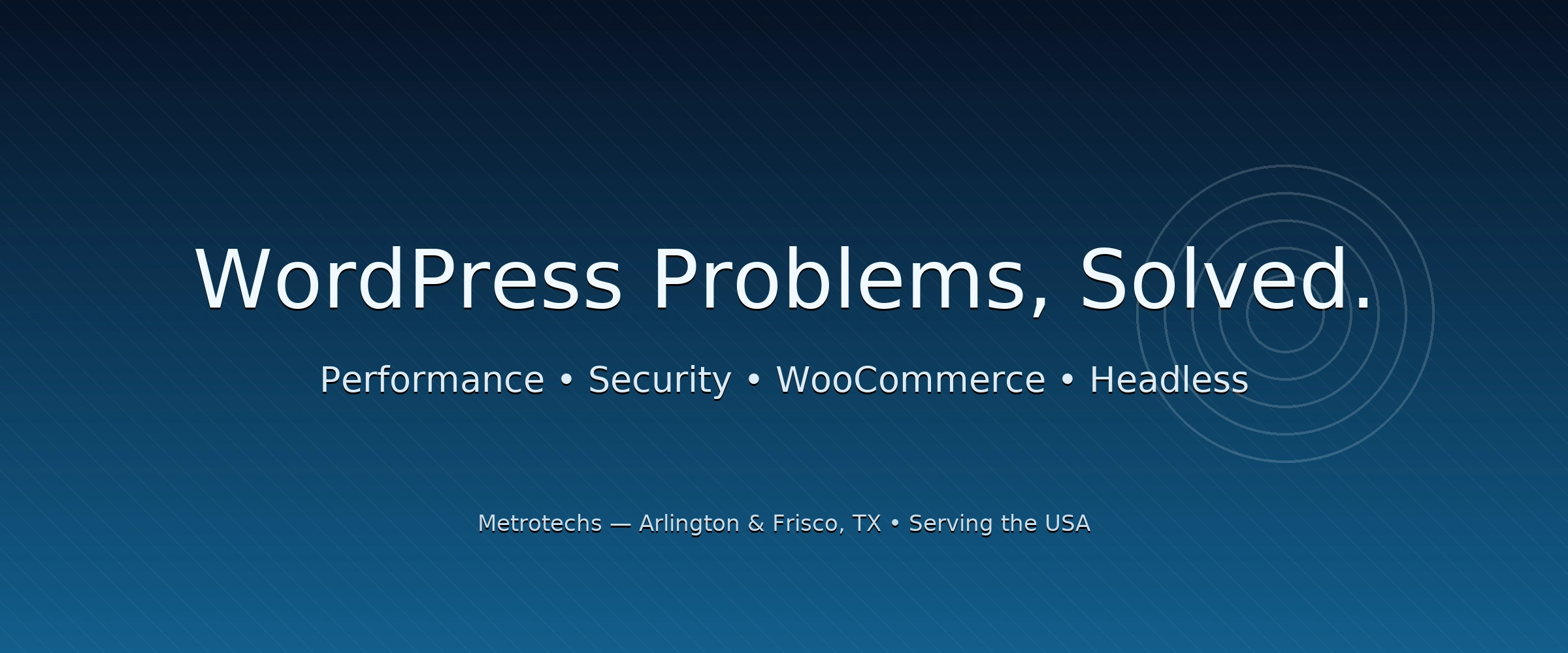 wordpress services in arlington and frisco tx