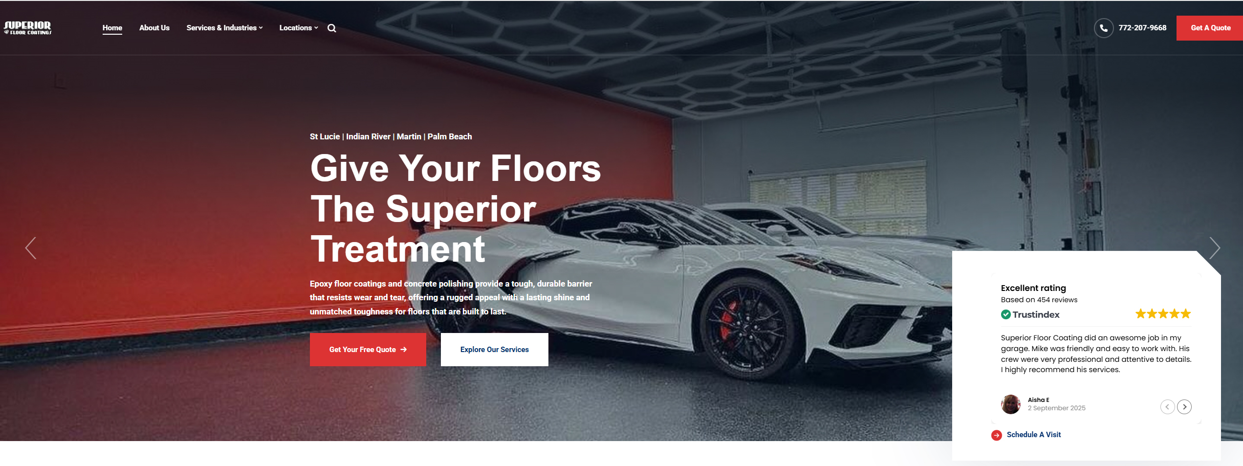 superior floor coating port st lucie florida